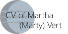 CV of Marty (Martha) Vert